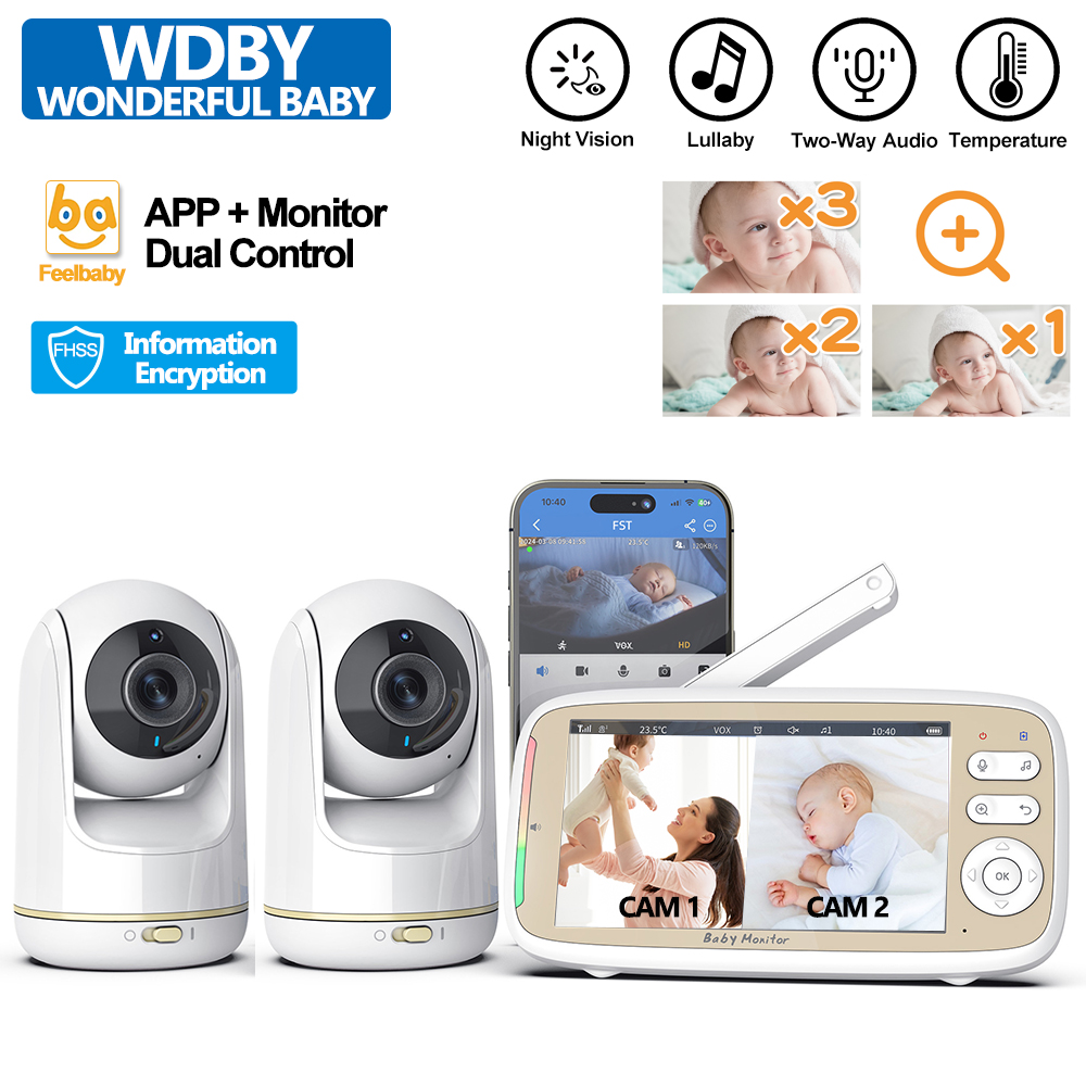 VB803 PRO Baby Monitor 2pcs Zo - Home Cinema Wireless บทวิจารณ์และราคา