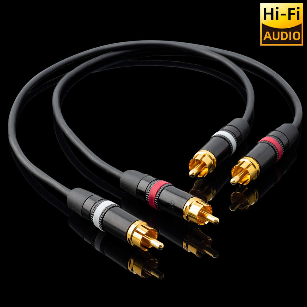 ▲ สายสัญญาณเสียง RCA คู่ Japan - Home Cinema Tv บทวิจารณ์และราคา